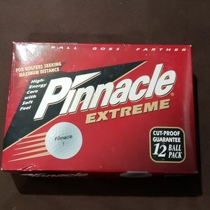 New 12 Pinnacle Extreme Golf Balls